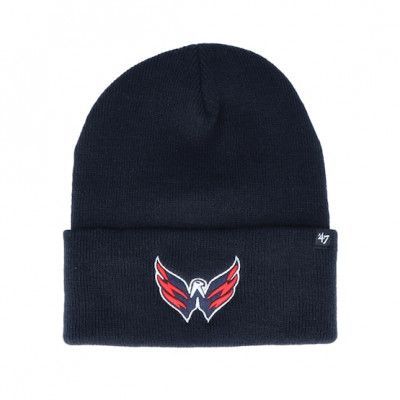 47 Brand - NHL Blå cuff Beanie - Washington Capitals Haymaker Navy Cuff @ Hatstore