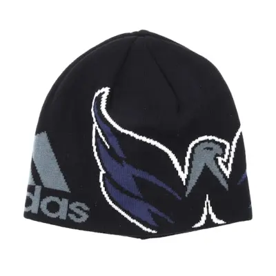 Adidas - NHL Svart traditionalbeanie Beanie - Washington Capitals Jacqurad Black Beanie @ Hatstore