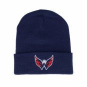 American Needle - NHL Blå cuff Beanie - Washington Capitals Knit NHL Navy Cuff @ Hatstore