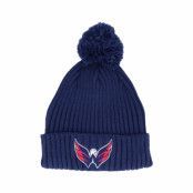 Fanatics - NHL Blå pom Beanie - Washington Capitals Value Core Beanie Blue Pom @ Hatstore