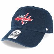 47 Brand - NHL Blå adjustable Keps - Washington Capitals Clean Up Navy Adjustable @ Hatstore