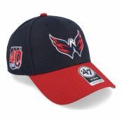 47 Brand - NHL Blå adjustable Keps - Washington Capitals NHL Sure Shot'47 Mvp Navy/Red Adjustable @ Hatstore