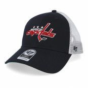 47 Brand - NHL Blå trucker Keps - Washington Capitals Branson 47 Mvp Mesh Navy/White Trucker @ Hatstore