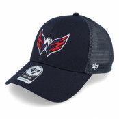 47 Brand - NHL Blå trucker Keps - Washington Capitals Branson Mvp Navy Trucker @ Hatstore