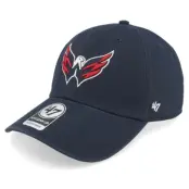 47 Brand - NHL Blå unconstructed Keps - Washington Capitals NHL Clean Up Cap Navy Dad Cap @ Hatstore