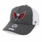 47 Brand - NHL Grå adjustable Keps - Washington Capitals Haskell 47 Mvp Charcoal/White Adjustable @ Hatstore