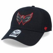 47 Brand - NHL Svart adjustable Keps - Washington Capitals Mvp Black/Red Outline Adjustable @ Hatstore