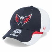 47 Brand - NHL Vit adjustable Keps - Washington Capitals Bracken Mvp Navy/White Adjustable @ Hatstore