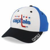 Adidas - NHL Blå adjustable Keps - Washington Capitals Cotton 3 Colour White/Blue/Black Adjustable @ Hatstore