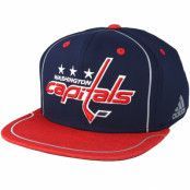 Adidas - NHL Blå snapback Keps - Washington Capitals Bravo Navy/Red Snapback @ Hatstore