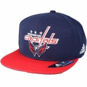 Adidas - NHL Blå snapback Keps - Washington Capitals Dassler Brim Navy Snapback @ Hatstore