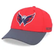 Adidas - NHL Röd flexfit Keps - Washington Capitals Coach Red/Grey Stretch Fit @ Hatstore