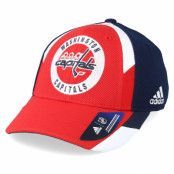 Adidas - NHL Röd flexfit Keps - Washington Capitals Echo Red/Navy Flexfit @ Hatstore