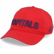 Adidas - NHL Röd unconstructed Keps - Washington Capitals Coach Red/Navy Adjustable @ Hatstore