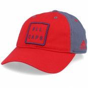 Adidas - NHL Röd unconstructed Keps - Washington Capitals Cotton Slouch Red/Grey Adjustable @ Hatstore