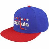 American Needle - NHL Blå snapback Keps - Washington Capitals NHL Archive 400 Royal/Red Snapback @ Hatstore