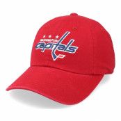 American Needle - NHL Röd unconstructed Keps - Washington Capitals Blue Line Red Dad Cap @ Hatstore