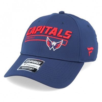 Fanatics - NHL Blå adjustable Keps - Washington Capitals Authenic Pro Rinkside Navy Adjustable @ Hatstore