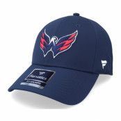 Fanatics - NHL Blå flexfit Keps - Washington Capitals Primary Logo Core Flex Fit Fitted Navy Flexfit @ Hatstore