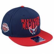 Fanatics - NHL Blå snapback Keps - Washington Capitals Navy/Red Snapback @ Hatstore