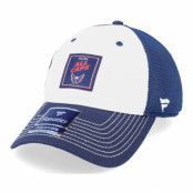 Fanatics - NHL Blå trucker Keps - Washington Capitals Block Party Athletic White/Navy Trucker @ Hatstore