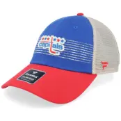 Fanatics - NHL Blå trucker Keps - Washington Capitals Breakaway Deep Royal/Red Trucker @ Hatstore