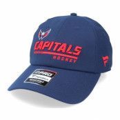 Fanatics - NHL Blå unconstructed Keps - Washington Capitals Locker Room Athl Navy Dad Cap @ Hatstore