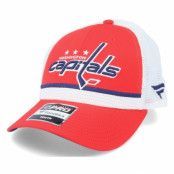 Fanatics - NHL Röd trucker Keps - Kids Washington Capitals NHL Draft Home Structured Red/White Trucker @ Hatstore