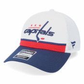 Fanatics - NHL Vit trucker Keps - Washington Capitals Authentic Pro Draft White Trucker @ Hatstore