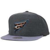 Mitchell & Ness - Washington Capitals Heather Profile NHL Snapback