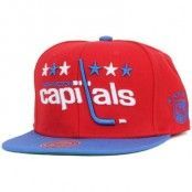 Mitchell & Ness - Washington Capitals XL Logo 2 Tone Snapback