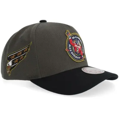 Mitchell&Ness - NHL Grå adjustable Keps - Hatstore Exclusive x Washington Capitals Pro Crown Graphite/Black A-Frame Adjustable @ Hatstore