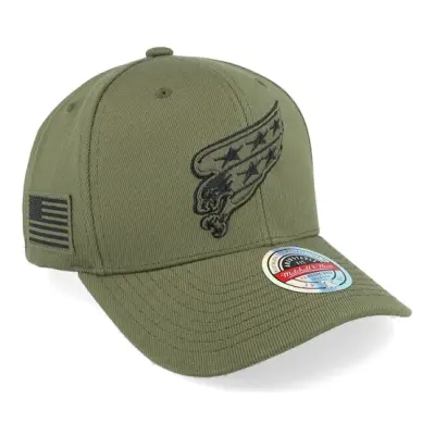Mitchell&Ness - NHL Grön adjustable Keps - Hatstore Exclusive x Washington Capitals Veterans Olive Adjustable @ Hatstore
