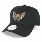 Mitchell&Ness - NHL Svart flexfit Keps - Washington Capitals TKO Twist Black Flexfit @ Hatstore