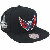 Mitchell&Ness - NHL Svart snapback Keps - Washington Capitals Top Spot Black Snapback @ Hatstore