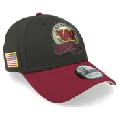 New Era - NFL Svart flexfit Keps - Washington Capitals M 39THIRTY NFL Salute To Service 22 Black/Maroon Stretch Fit @ Hatstore