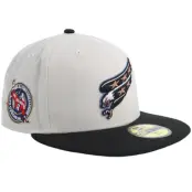 New Era - NHL Beige snapback Keps - Hatstore Exclusive x Washington Capitals 59FIFTY Alex Ovechkin Stone/Black Fitted @ Hatstore
