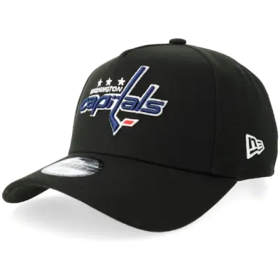 New Era - NHL Svart adjustable Keps - Kids Hatstore Exclusive x Washington Capitals 9FORTY Black A-frame Adjustable @ Hatstore