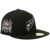 New Era - NHL Svart snapback Keps - Hatstore Exclusive x Washington Capitals 59FIFTY Black Fitted @ Hatstore