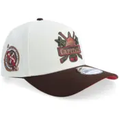 New Era - NHL Vit adjustable Keps - Hatstore Exclusive x Washington Capitals 9FORTY Chrome/Br Wood Ovechkin A-Frame Adjustable @ Hatstore