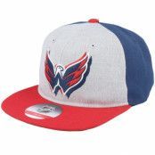 Outerstuff - NHL Grå snapback Keps - Washington Capitals NHL Deadstock Heather Grey/Navy/Red Snapback @ Hatstore