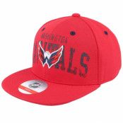 Outerstuff - NHL Röd snapback Keps - Kids Washington Capitals Life Style Printed Flatbrim Red Snapback @ Hatstore