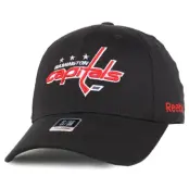 Reebok - NHL Svart flexfit Keps - Washington Capitals BL Black Stretch Fit @ Hatstore