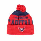 Outerstuff - NHL Röd pom Beanie - Kids Washington Capitals Stretchark Knit Red/Navy Pom @ Hatstore