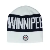 Adidas - NHL Vit traditionalbeanie Beanie - Winnipeg Jets 19 White/Black Beanie @ Hatstore