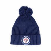 Fanatics - NHL Blå pom Beanie - Winnipeg Jets Value Core Beanie Blue Pom @ Hatstore