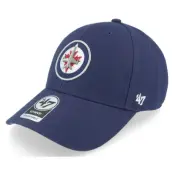 47 Brand - NHL Blå adjustable Keps - Winnipeg Jets Mvp Navy Adjustable @ Hatstore