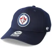 47 Brand - NHL Blå flexfit Keps - Winnipeg Jets Contender Navy Flexfit @ Hatstore