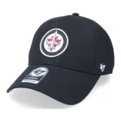 47 Brand - NHL Svart adjustable Keps - Winnipeg Jets Mvp Black Adjustable @ Hatstore