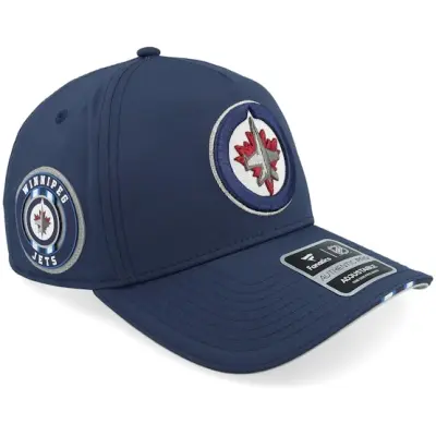 Fanatics - NHL Blå adjustable Keps - Winnipeg Jets Authentic Pro NHL Mesh Navy A-Frame Adjustable @ Hatstore
